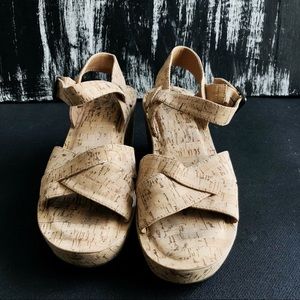 Kirk Ease Wedge Sandal size 9 lightly worn.